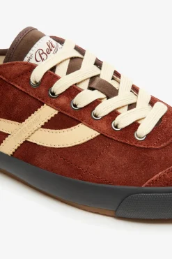 Flash Sale POMPEII BELL SUEDE BROWN CREAM