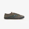 New POMPEII BELL SUEDE CHARCOAL EMERALD