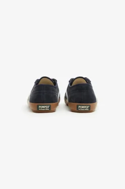 Discount POMPEII BELL SUEDE NAVY CARAMEL