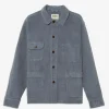 Store POMPEII BLUE CORD CHORE JACKET