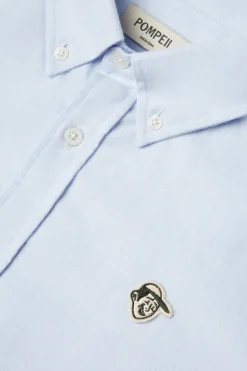 Best POMPEII BLUE EMILIO OXFORD SHIRT