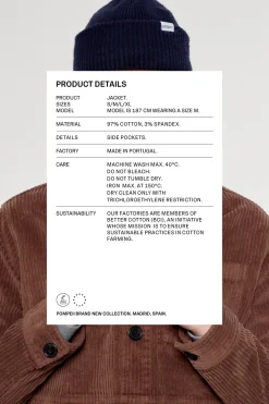 Cheap POMPEII BROWNIE CHORE JACKET
