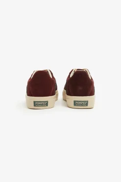 Sale POMPEII DART SUEDE WINE ANTHRACITE