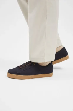 Discount POMPEII EGRET SUEDE HYDRO NAVY