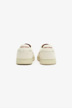 Clearance POMPEII ELAN PIPPA LEATHER ECRU BURGUNDY WO