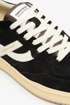 Sale POMPEII ELAN PIPPA SUEDE ANTHRACITE ECRU