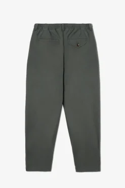 Cheap POMPEII EMERALD CANVAS LOOSE TROUSER