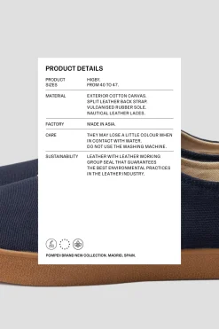 Best POMPEII HIGBY CANVAS OCEAN CARAMEL