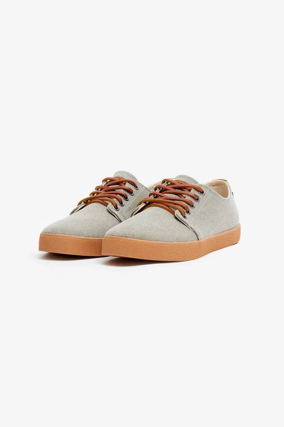 Fashion POMPEII HIGBY CANVAS GREY CARAMEL