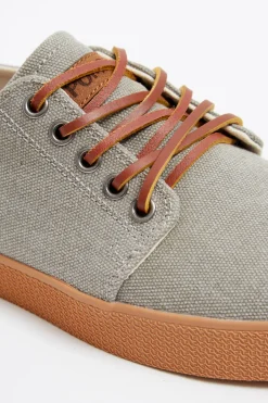 Fashion POMPEII HIGBY CANVAS GREY CARAMEL