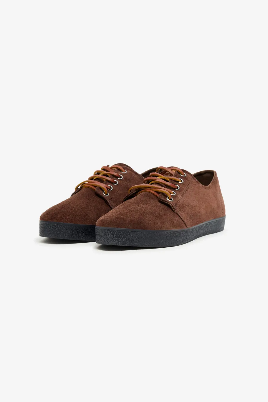Best Sale POMPEII HIGBY SUEDE HYDRO BROWN DERBY