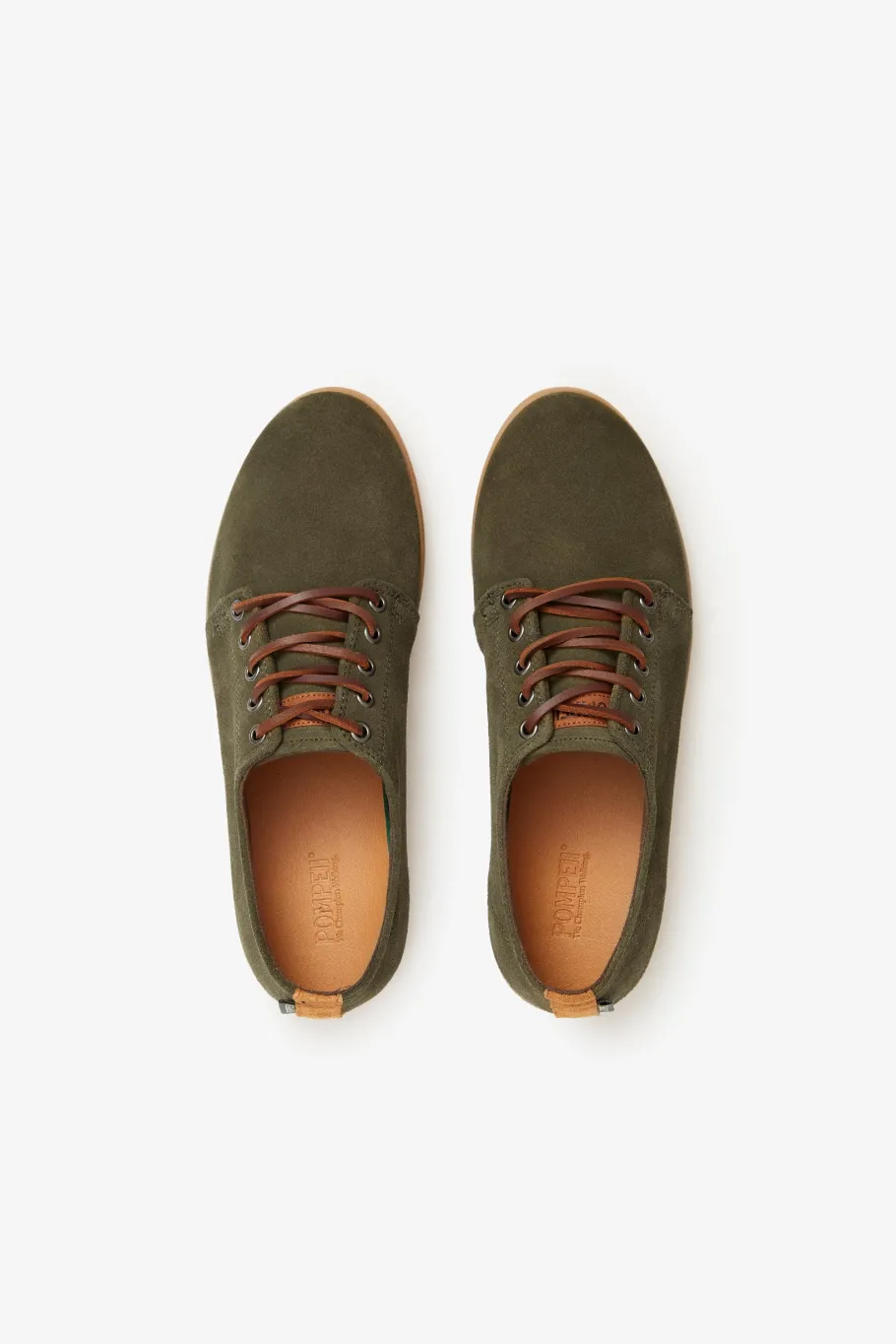 Clearance POMPEII HIGBY SUEDE HYDRO GREEN TAUPE