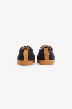 Discount POMPEII HIGBY SUEDE HYDRO NAVY CARAMEL