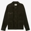Online POMPEII KHAKI CORD CHORE JACKET