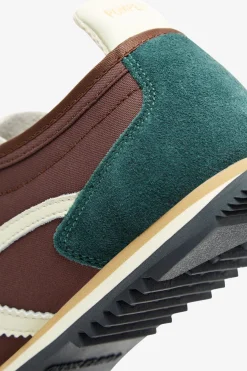 Outlet POMPEII KITE SUEDE GREEN BROWN