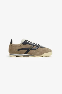 Clearance POMPEII KITE SUEDE GREY NAVY