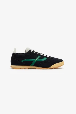 New POMPEII KITE SUEDE NAVY GREEN