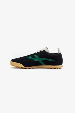 New POMPEII KITE SUEDE NAVY GREEN