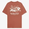 Hot POMPEII MARATHON OF LIFE RUST TEE