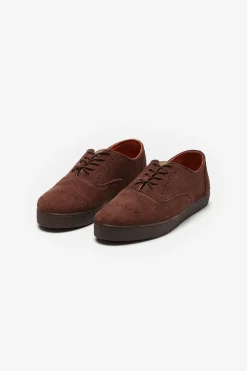 Discount POMPEII MERLIN SUEDE HYDRO COCOA