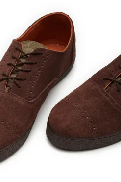 Discount POMPEII MERLIN SUEDE HYDRO COCOA