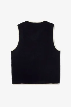 Best POMPEII NAVY WOOL VEST