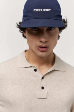 New POMPEII OYSTER KNITTED POLO
