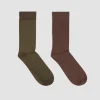 Hot POMPEII Pack Classic Khaki Socks