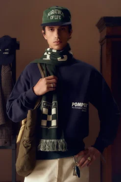 New POMPEII NAVY CREW NECK