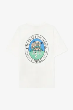 Cheap POMPEII SPORTING HOUSE GRAPHIC TEE