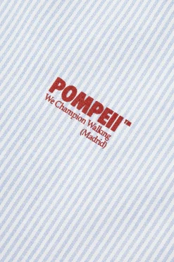 Clearance POMPEII STRIPE SKY OXFORD SHIRT