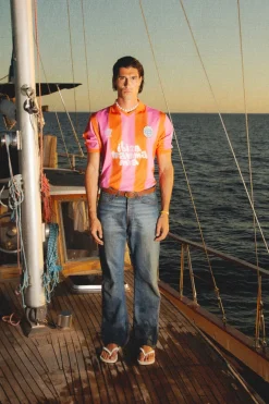 Hot POMPEII STRIPES FOOTBALL KIT