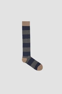 New POMPEII STRIPES NAVAL GREY