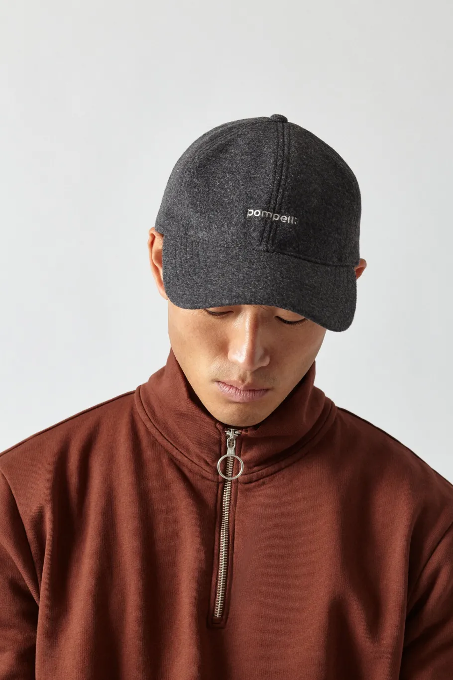 Discount POMPEII THE : GREY FELT CAP