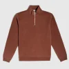 Best POMPEII THE SEPIA ZIPPER SWEAT