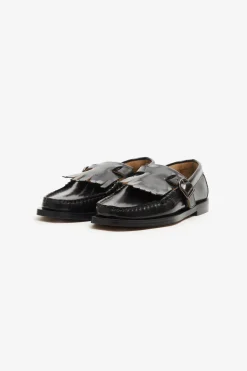 Flash Sale POMPEII VEGA T-BAR LEATHER BLACK