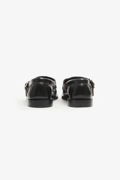 Flash Sale POMPEII VEGA T-BAR LEATHER BLACK